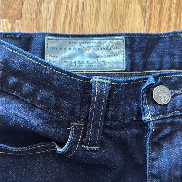 Imogene + Willie sz 26 Slim Dark Wash Women's Jeans - Picture 3 of 7